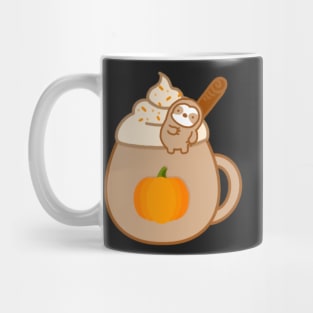 Cute Sloth Pumpkin Spice Latte Mug